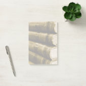 Ein Stapel alter Bücher Post-it Klebezettel (Büro)