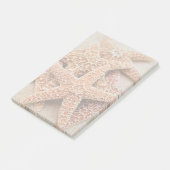 Ein Stapel der großen ZuckerStarfish Post-it Klebezettel (angewinkelt)
