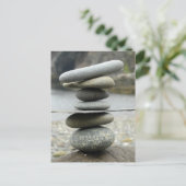 Ein Stapel Rocks-Postkarte Postkarte (Stehend Vorderseite)