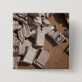 Ein Stapel zu essen Button (Vorderseite)