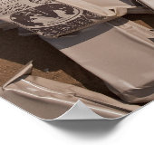 Ein Stapel zu essen Poster (Ecke)