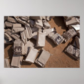 Ein Stapel zu essen Poster (Vorne)