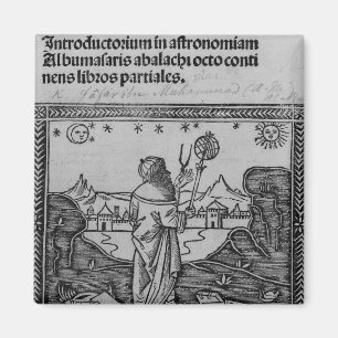 Ein stargazing Astronom Magnet
