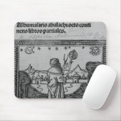 Ein stargazing Astronom Mousepad (Mit Mouse)