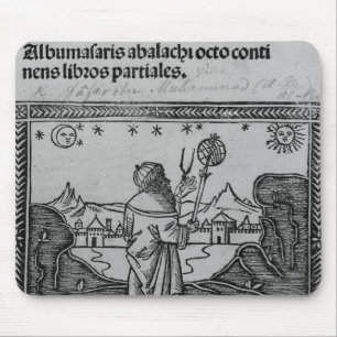 Ein stargazing Astronom Mousepad