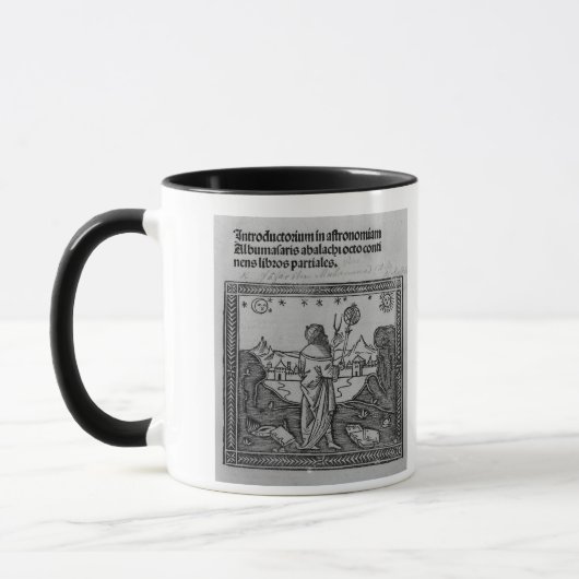 Ein stargazing Astronom Tasse (Links)