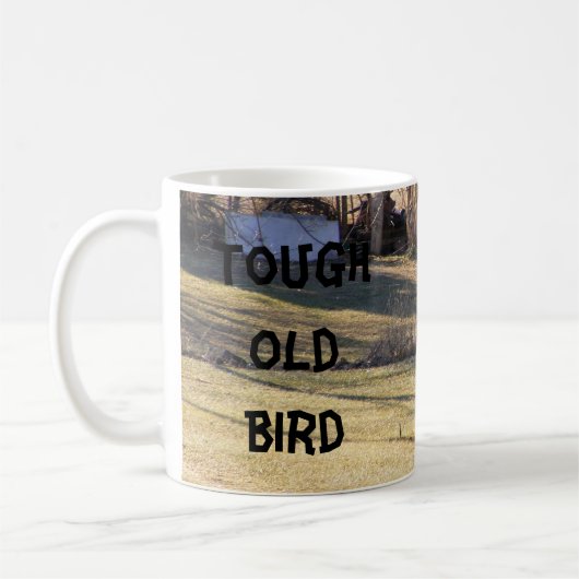 Ein starker alter Vogel Kaffeetasse (Links)