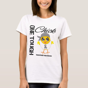 Ein starker Küken-Hirntumor-Krieger T-Shirt