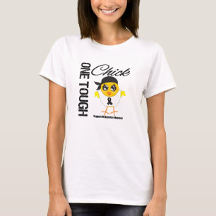 Ein starker Küken-Melanom-Krieger T-Shirt