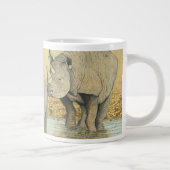 Ein starkes Leben Jumbo-Tasse (Rechts)