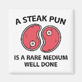 Ein Steak Pub Magnet (Vorne)