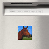 Ein stehendes Pferd Magnet (In Situ (Geschirrspüler))