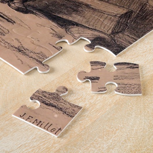 Ein Steinmetz durch Jean-Francois-Hirse Puzzle (Seite)