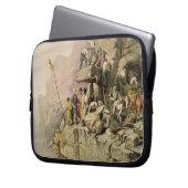 Ein Steinsteinbruch, 1833 (Farbelitho) Laptopschutzhülle (Vorderseite Links)