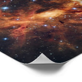 Ein stellares Kinderzimmer, bekannt als R136 Poster (Ecke)