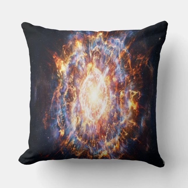 Ein Stern, der zur Supernova wird Kissen (Vorderseite)