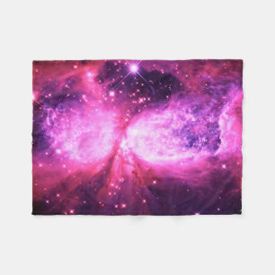 Ein Stern ist Born Pink Purple Fleecedecke