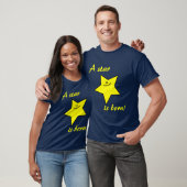 Ein Stern ist der geborene dunkle T - Shirt (Unisex)