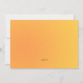 Ein Stern ist die Geburtsankündigung des Geborenen Ankündigung (Rückseite)