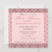 Ein Stern ist ein Geborener Einladung eines Mädche (Rückseite)