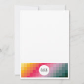 Ein Stern ist Geboren Einladung (Rückseite)