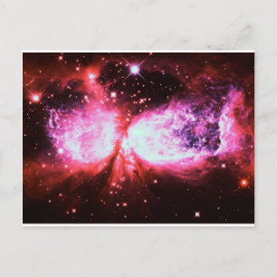 Ein Stern ist Geboren Mauve Postkarte