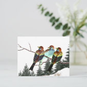 Ein Stern ist Geboren Postkarte (Stehend Vorderseite)