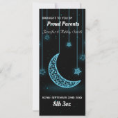 Ein Stern ist Geborener Mond und Sterne Eigengebur Ankündigung (Rückseite)