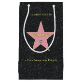 Ein Stern mit deinem Namen darauf! Geschenktüte (Vorderseite)