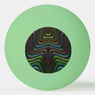 Ein Stern Tischtennisball, weißes Glimmen-im-Dunke Tischtennisball