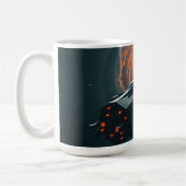 Ein Sternenschiff verlor in der Leere Kaffeetasse (Links)