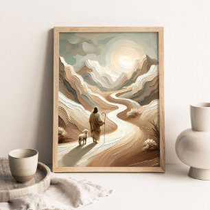 Ein Sternenweg, Moderne Christliche Kunst, Verlass Poster