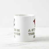 Ein Stich zur rechten Zeit Kaffeetasse (Mittel)
