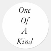 Ein Sticker (Vorderseite)