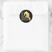 Ein Sticker (Tasche)