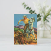 Ein Stier wird gelasst Postkarte (Stehend Vorderseite)