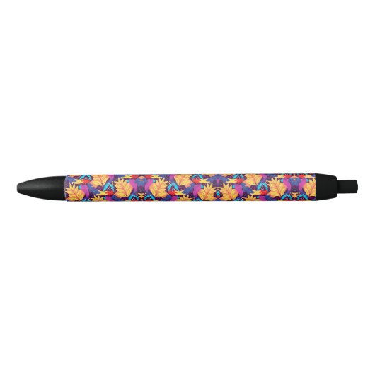 Ein Stift mit einem farbenfrohen Muster  (Vorderseite)