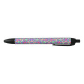 Ein Stift mit schwarzer Spitze und Clip (Unterseite)