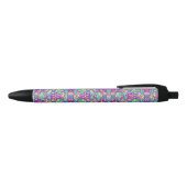 Ein Stift mit schwarzer Spitze und Clip (Oberseite)