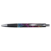 Ein Stift mit silberner Spitze und Clip (Rückseite)