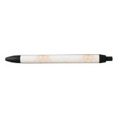 Ein Stift mit weichem pastellfarbenem Blumendesign (Vorderseite)
