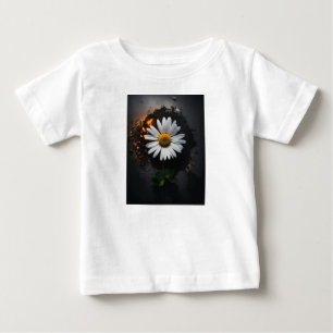 Ein stilisiertes Bild einer blühenden Blüte, Blüte Baby T-shirt