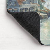 Ein stiller Hafen Mousepad (Ecke)