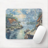 Ein stiller Hafen Mousepad (Mit Mouse)