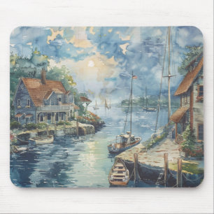 Ein stiller Hafen Mousepad