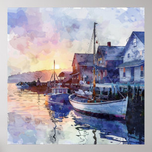 Ein Stiller Hafen Poster