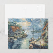 Ein stiller Hafen Postkarte (Vorne/Hinten)