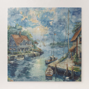 Ein stiller Hafen Puzzle