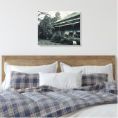Ein stiller Niedergang Leinwanddruck (Insitu (Schlafzimmer))