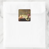 Ein Stillleben mit Brillen Quadratischer Aufkleber (Tasche)